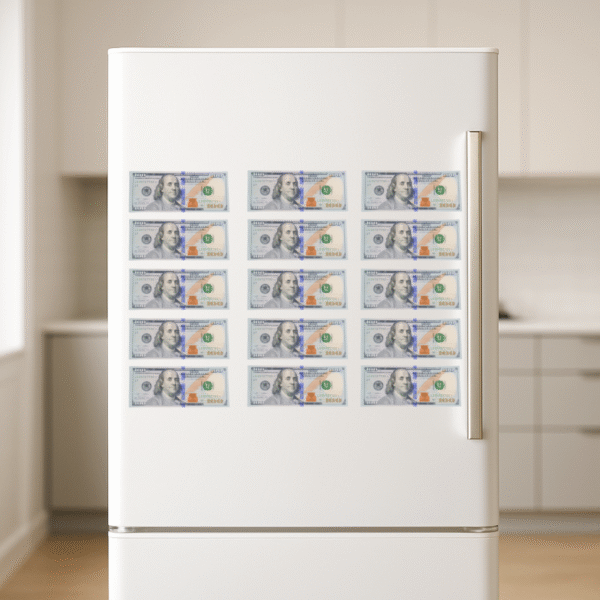 Custom Million Dollar Magnets Rectangle Magnets