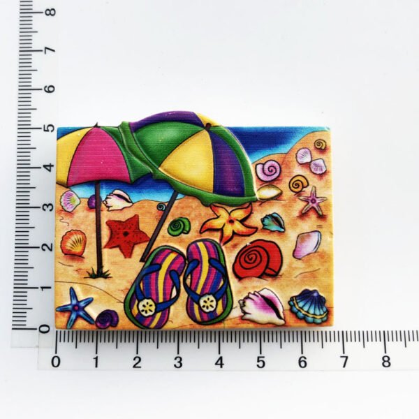 Dominican Refrigerator Magnets Creative Ocean Style Tourist Attractions Souvenirs Magnetic Stickers - Image 2