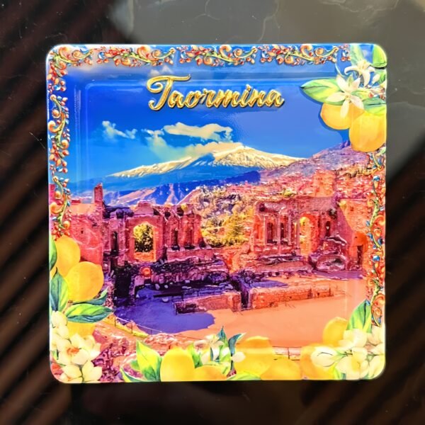 Manufacturers Wholesale Square Tourist Souvenir Refrigerator Magnets City Hawaii Pattern Refrigerator Magnets - Image 6
