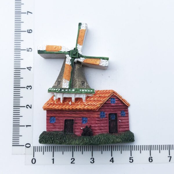Netherlands Geographical Indication Attractions Tourist Souvenirs Crafts Resin 3d Magnetic Fridge Magnets - Image 29
