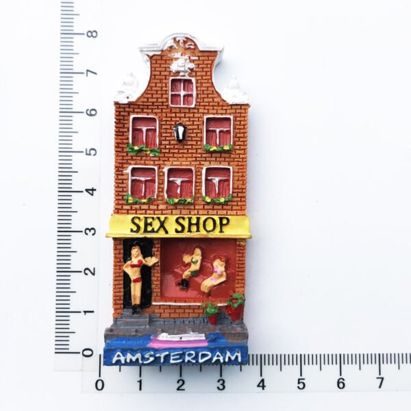 Netherlands Geographical Indication Attractions Tourist Souvenirs Crafts Resin 3d Magnetic Fridge Magnets - Image 5
