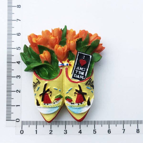 Netherlands Geographical Indication Attractions Tourist Souvenirs Crafts Resin 3d Magnetic Fridge Magnets - Image 22