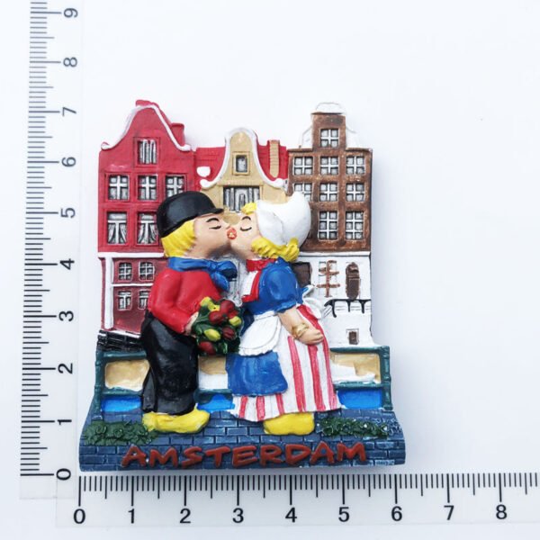 Netherlands Geographical Indication Attractions Tourist Souvenirs Crafts Resin 3d Magnetic Fridge Magnets - Image 12