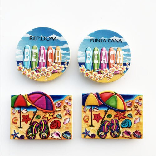 Dominican Ocean Style Refrigerator Magnets Dominican Ocean Style Refrigerator Magnets