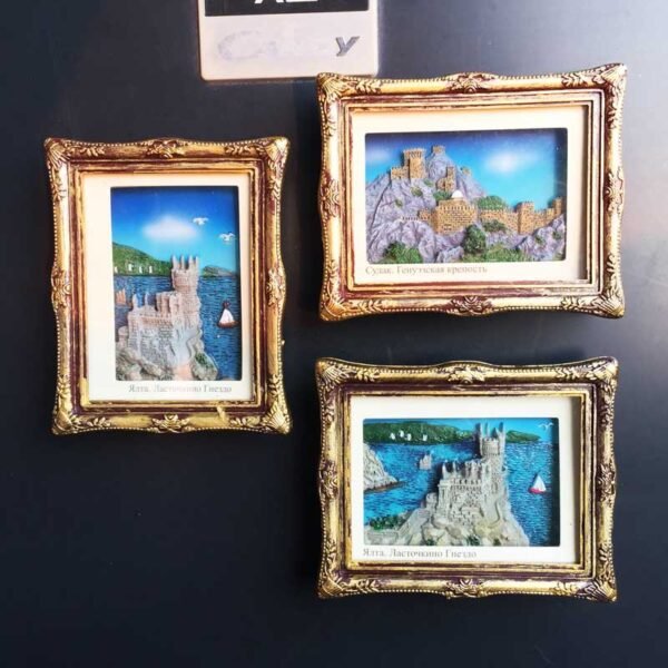 Russia Yalta Swallow's Nest Refrigerator Magnet