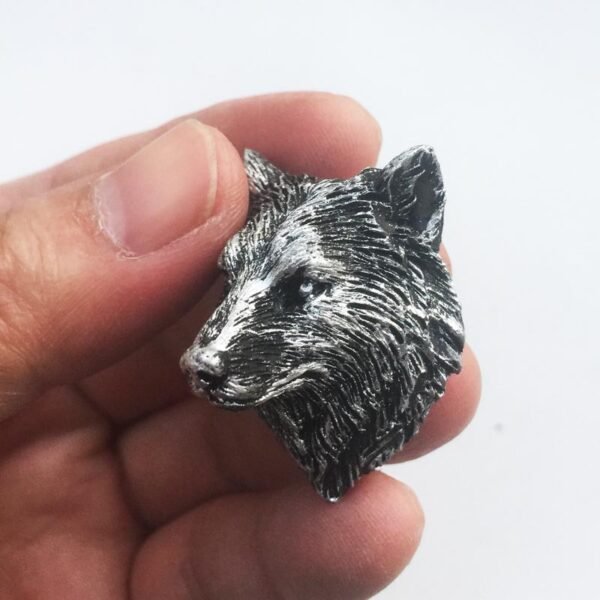 Custom 3D Animal Fridge Magnets – Groundhog, Wolf, Bear Head Painted Decorative Crafts - Image 7