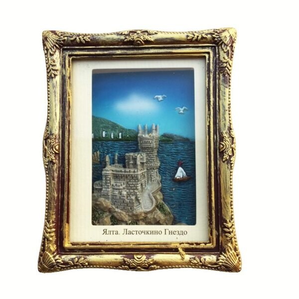 Russia Crimea Yalta Swallow Castle Crafts Decorative Ornaments Refrigerator Magnets - Image 6