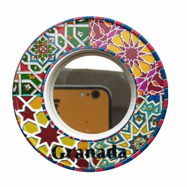 Customized Spain Granada Mosaic Frame Travel Souvenir Decoration Crafts Magnetic Fridge Magnet - Image 5