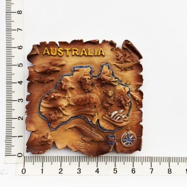 Personalized Australian Creative Travel Souvenir Decoration Crafts Resin Painted Magnetic Refrigerator Magnets - Image 13