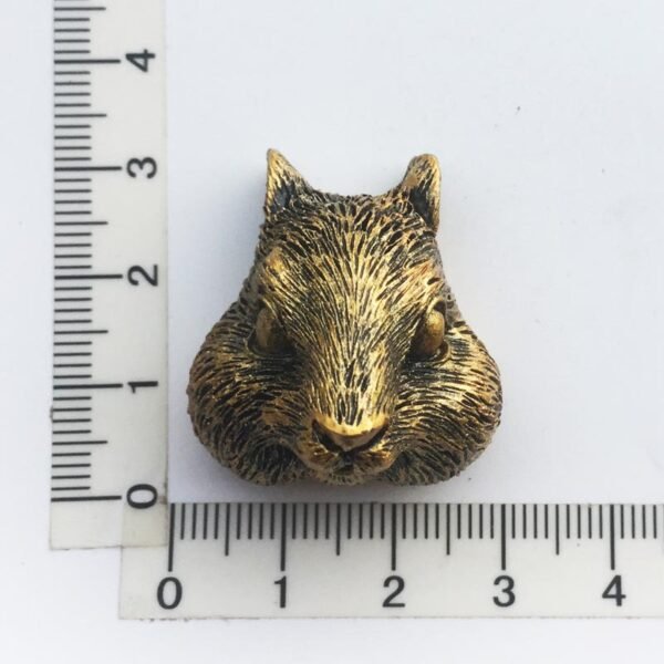 Custom 3D Animal Fridge Magnets – Groundhog, Wolf, Bear Head Painted Decorative Crafts - Image 4