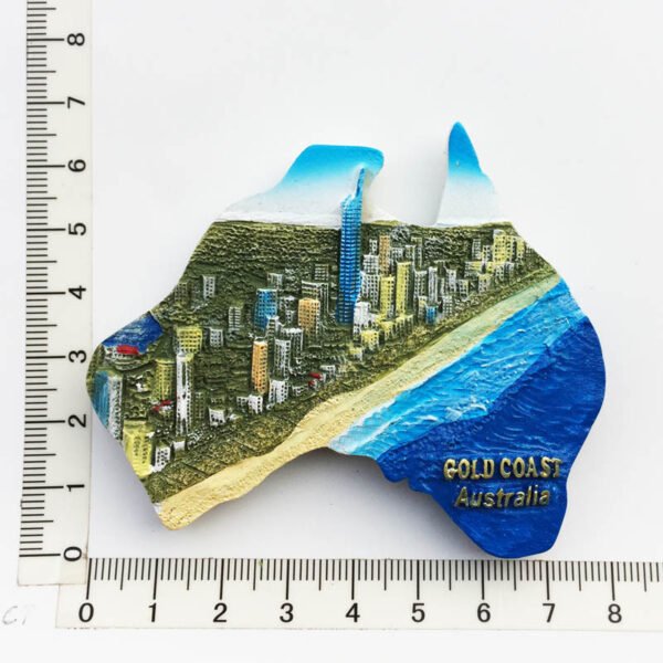 Personalized Australian Creative Travel Souvenir Decoration Crafts Resin Painted Magnetic Refrigerator Magnets - Image 15