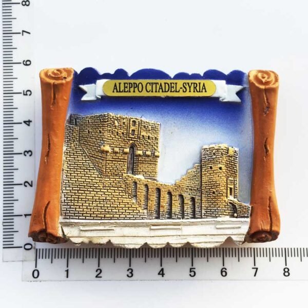 Wholesale Syria Travel Souvenir Gifts Resin Painted Magnetic Refrigerator Magnets - Image 8