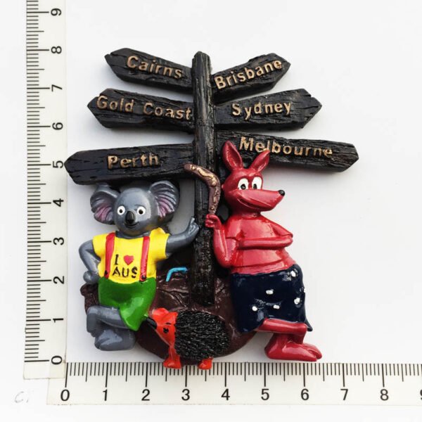 Personalized Australian Creative Travel Souvenir Decoration Crafts Resin Painted Magnetic Refrigerator Magnets - Image 20