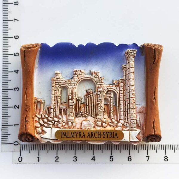 Wholesale Syria Travel Souvenir Gifts Resin Painted Magnetic Refrigerator Magnets - Image 5