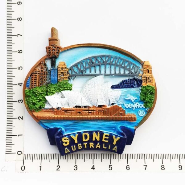 Personalized Australian Creative Travel Souvenir Decoration Crafts Resin Painted Magnetic Refrigerator Magnets - Image 22