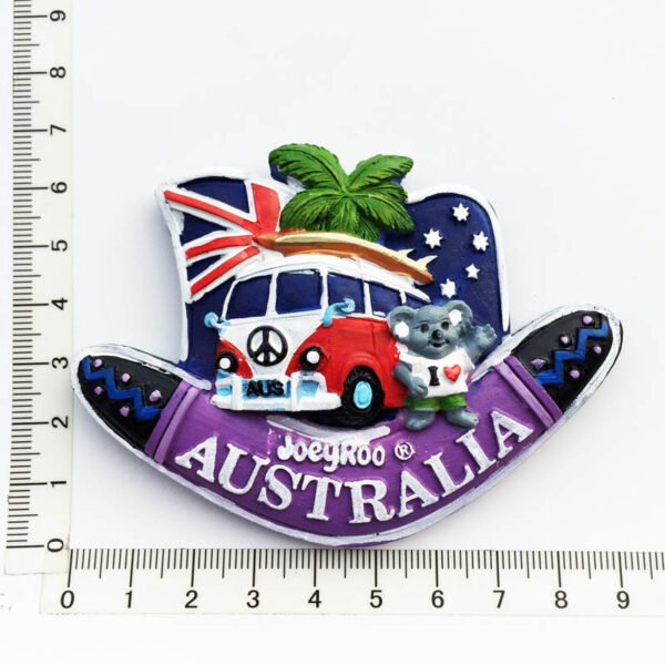 Personalized Australian Creative Travel Souvenir Decoration Crafts Resin Painted Magnetic Refrigerator Magnets - Image 26