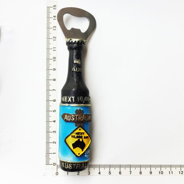 Customized Australian Travel Souvenir Crafts Magnetic Refrigerator Magnet Wine Bottle Opener - Image 17