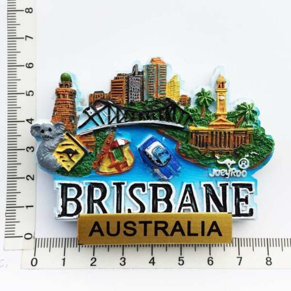 Personalized Australian Creative Travel Souvenir Decoration Crafts Resin Painted Magnetic Refrigerator Magnets - Image 27