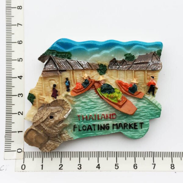 Thailand Travel Souvenirs Decorative Crafts Magnet Refrigerator Magnets - Image 2