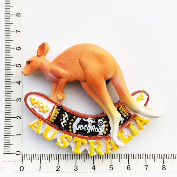 Personalized Australian Creative Travel Souvenir Decoration Crafts Resin Painted Magnetic Refrigerator Magnets - Image 32