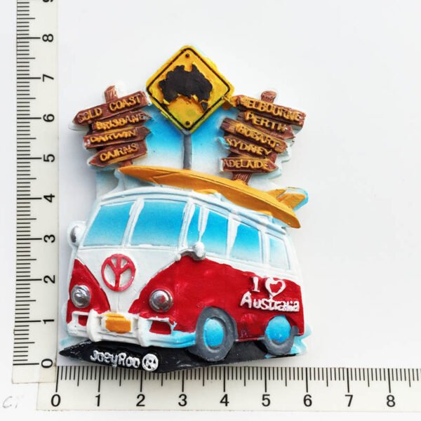 Personalized Australian Creative Travel Souvenir Decoration Crafts Resin Painted Magnetic Refrigerator Magnets - Image 35