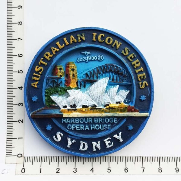 Personalized Australian Creative Travel Souvenir Decoration Crafts Resin Painted Magnetic Refrigerator Magnets - Image 36