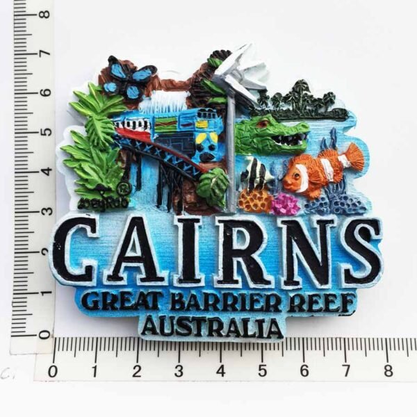 Personalized Australian Creative Travel Souvenir Decoration Crafts Resin Painted Magnetic Refrigerator Magnets - Image 37