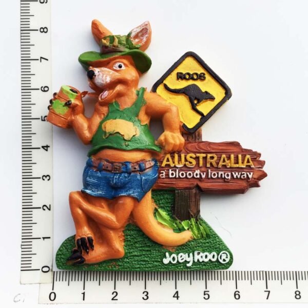 Personalized Australian Creative Travel Souvenir Decoration Crafts Resin Painted Magnetic Refrigerator Magnets - Image 40