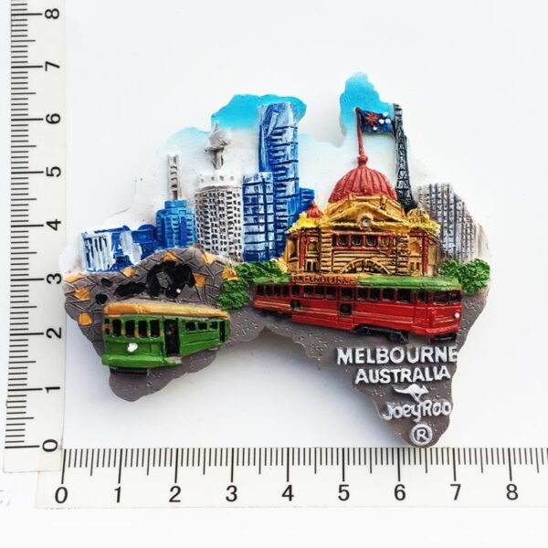 Personalized Australian Creative Travel Souvenir Decoration Crafts Resin Painted Magnetic Refrigerator Magnets - Image 41