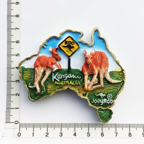 Personalized Australian Creative Travel Souvenir Decoration Crafts Resin Painted Magnetic Refrigerator Magnets - Image 43
