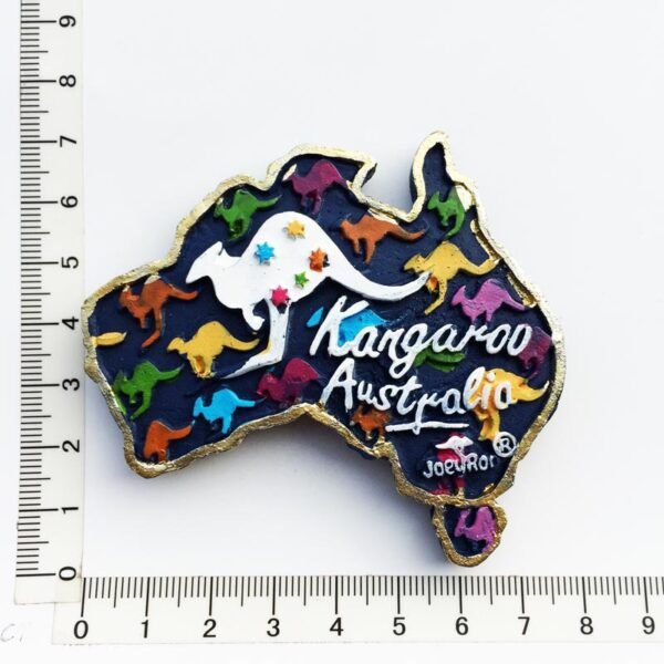 Personalized Australian Creative Travel Souvenir Decoration Crafts Resin Painted Magnetic Refrigerator Magnets - Image 2