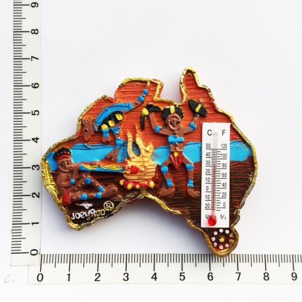 Personalized Australian Creative Travel Souvenir Decoration Crafts Resin Painted Magnetic Refrigerator Magnets - Image 9
