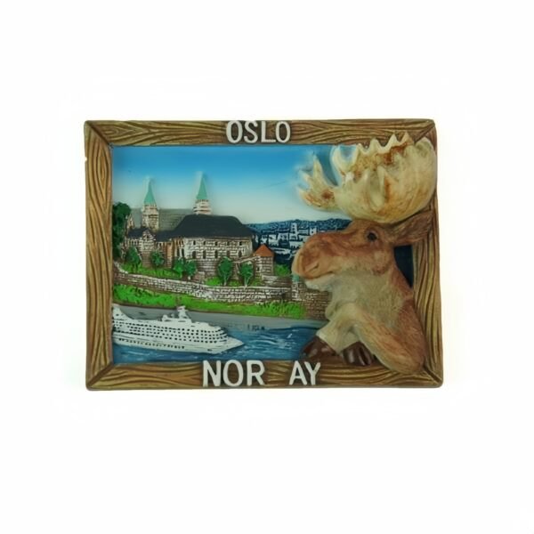 Customized Refrigerator Magnets European City Tourist Products Refrigerator Magnets Souvenirs Antique Hand-painted Resin Crafts - Image 11