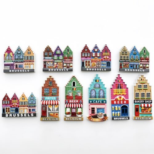 Brussels, Belgium Street Art Fridge Magnet Belgium Brussels Uv 3d Printed Magnets Fridge Magnets Travel Souvenir Gift