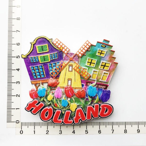 Uv 3d Printed Magnets Fridge Magnets Travel Souvenir Gift For Amsterdam Netherlands - Image 7