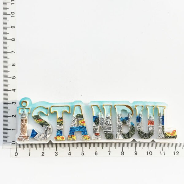 Türkiye Travel Souvenir Decorative Crafts Home Decorations Resin Painted Magnet Fridge Magnets - Image 34