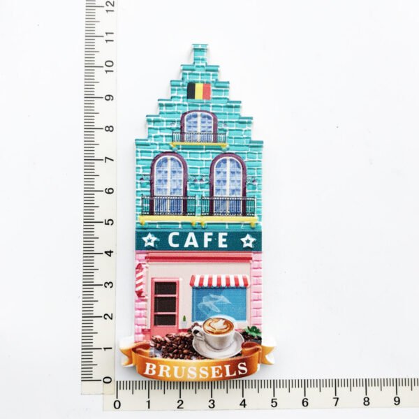 Belgium Brussels Uv 3d Printed Magnets Fridge Magnets Travel Souvenir Gift - Image 9