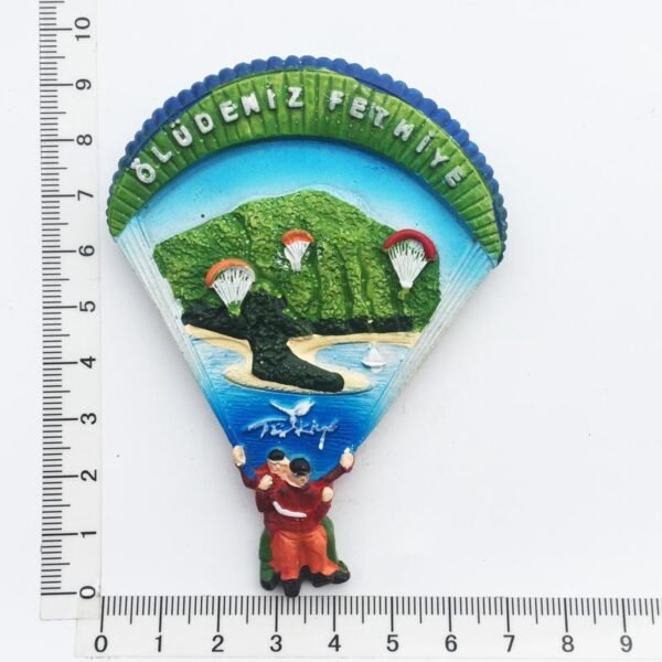 Türkiye Travel Souvenir Decorative Crafts Home Decorations Resin Painted Magnet Fridge Magnets - Image 32