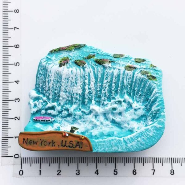 New York Travel Souvenir Decorative Crafts Home Decorations Resin Painted Magnet Fridge Magnets - Image 2