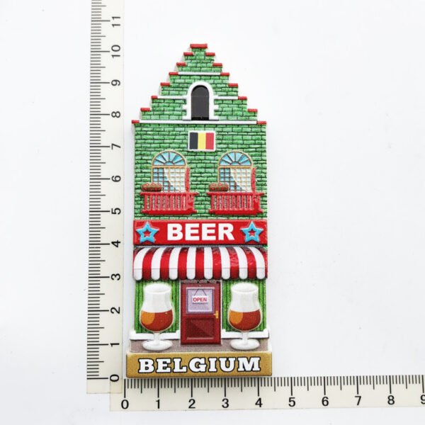 Belgium Brussels Uv 3d Printed Magnets Fridge Magnets Travel Souvenir Gift - Image 8
