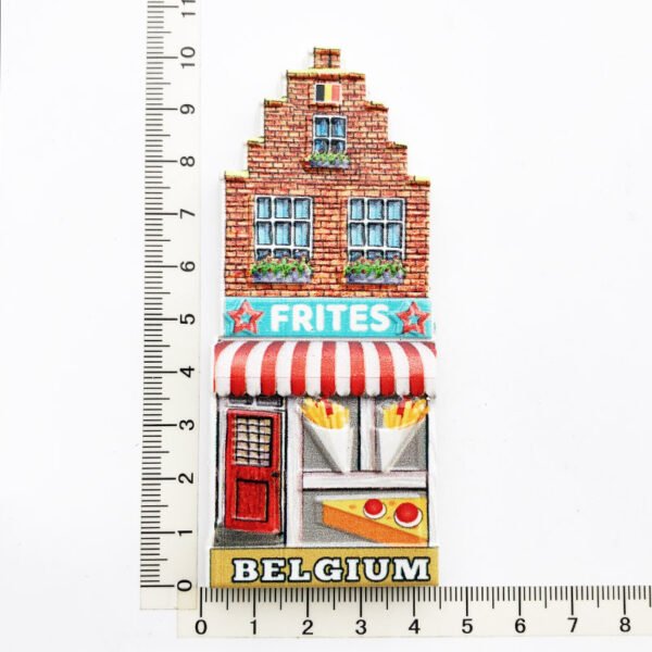 Belgium Brussels Uv 3d Printed Magnets Fridge Magnets Travel Souvenir Gift - Image 7