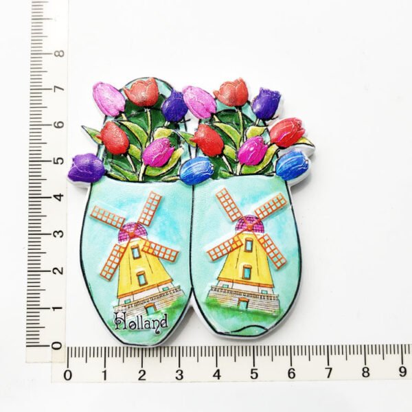 Uv 3d Printed Magnets Fridge Magnets Travel Souvenir Gift For Amsterdam Netherlands - Image 11