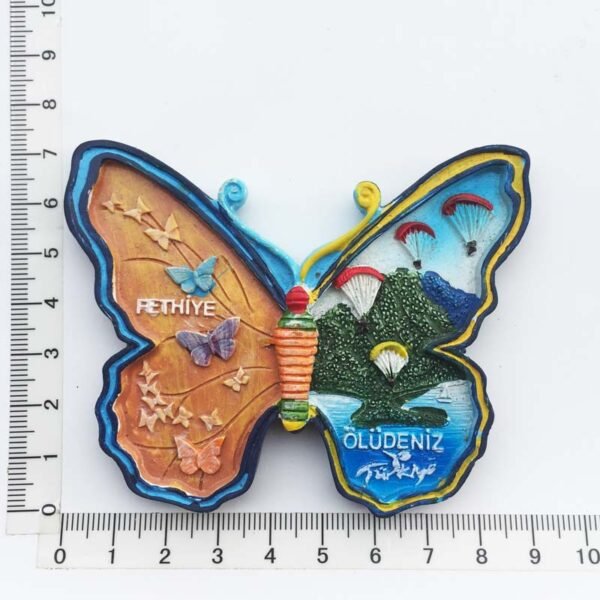 Türkiye Travel Souvenir Decorative Crafts Home Decorations Resin Painted Magnet Fridge Magnets - Image 30