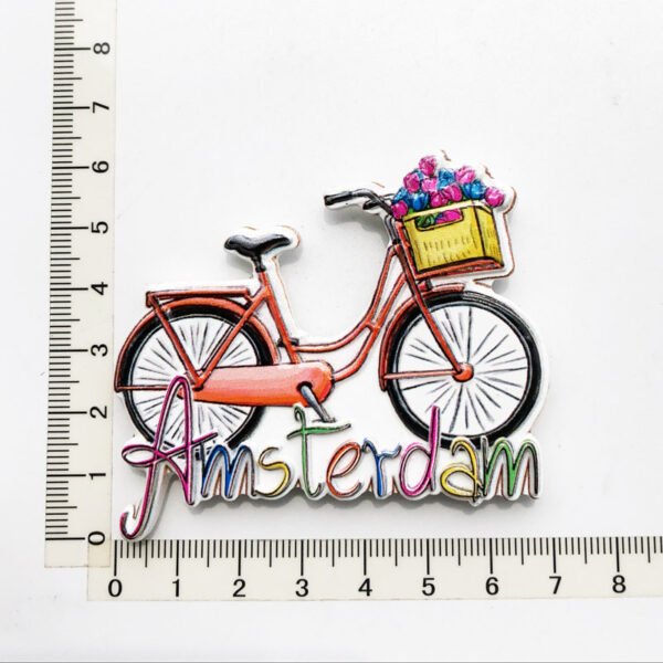 Uv 3d Printed Magnets Fridge Magnets Travel Souvenir Gift For Amsterdam Netherlands - Image 6