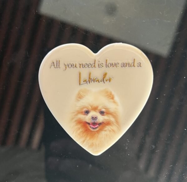 High Quality Travel Souvenir Valentine's Day Heart Shaped 3d Soup Gold Plastic Refrigerator Magnets - Image 2