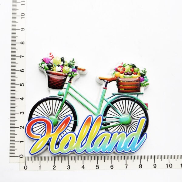 Uv 3d Printed Magnets Fridge Magnets Travel Souvenir Gift For Amsterdam Netherlands - Image 4