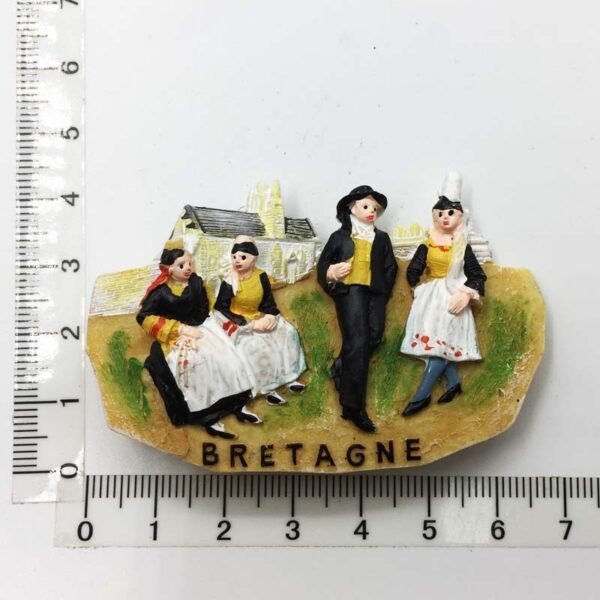 Travel Souvenirs Around The World Decorative Crafts Home Decorations Resin Painted Magnets Fridge Magnets - Image 24