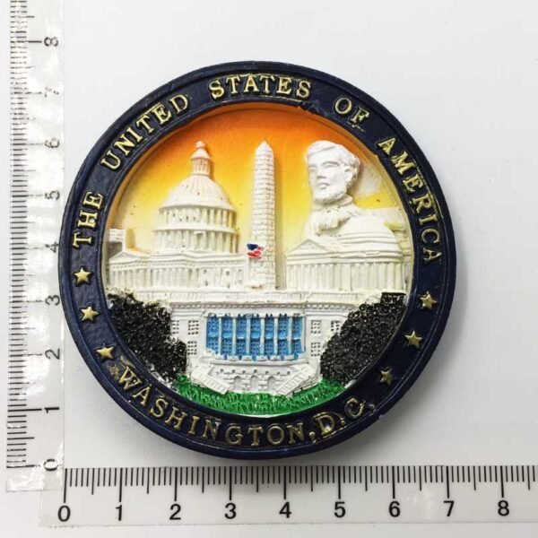 Travel Souvenirs Around The World Decorative Crafts Home Decorations Resin Painted Magnets Fridge Magnets - Image 25