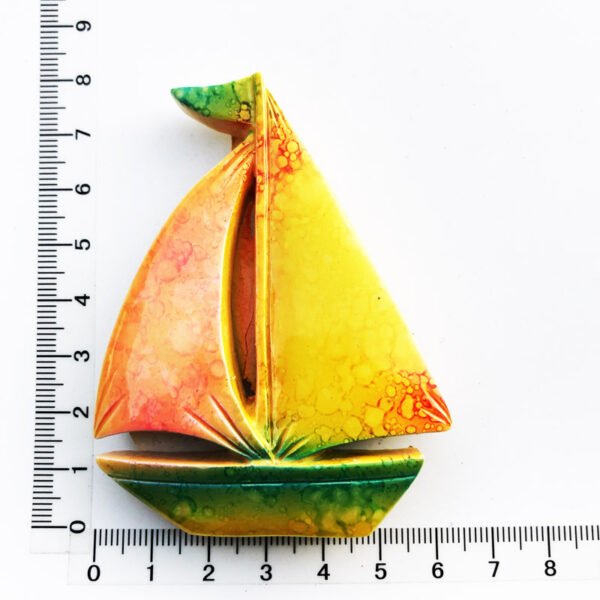 French Tahiti Travel Souvenirs Resin Painted Crafts Magnetic Fridge Magnets - Image 19