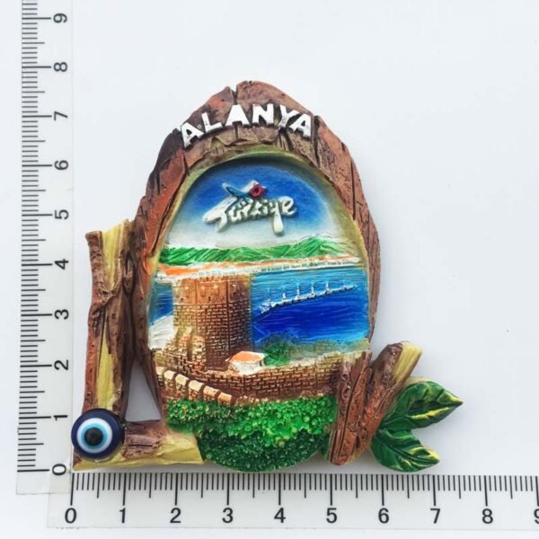 Türkiye Travel Souvenir Decorative Crafts Home Decorations Resin Painted Magnet Fridge Magnets - Image 14
